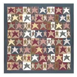  Rustic Star, Shower Curtain 72 x 72 In.