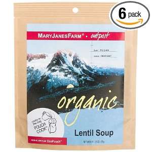 MaryJanesFarm Lentil Soup, 3.3 Ounce Grocery & Gourmet Food