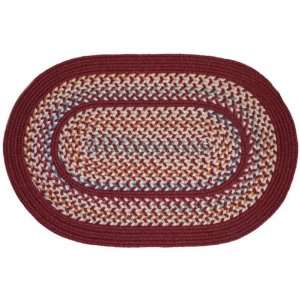 Rhody Rugs Tapestry TA42 Red Wine 5 X 8 Area Rug 