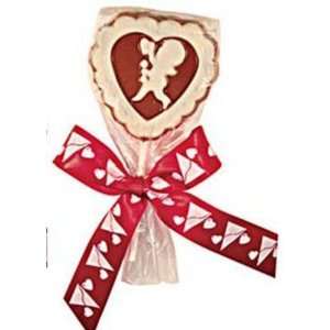 Chocolate Cupid Lolly Pop   4 PC  Grocery & Gourmet Food