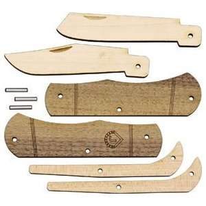   JJs Trapper Wooden Pocket Knife Kit Gift Box/Tin