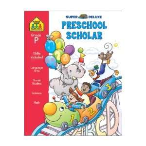    School Zone 2451 Preschool Scholar Workbook